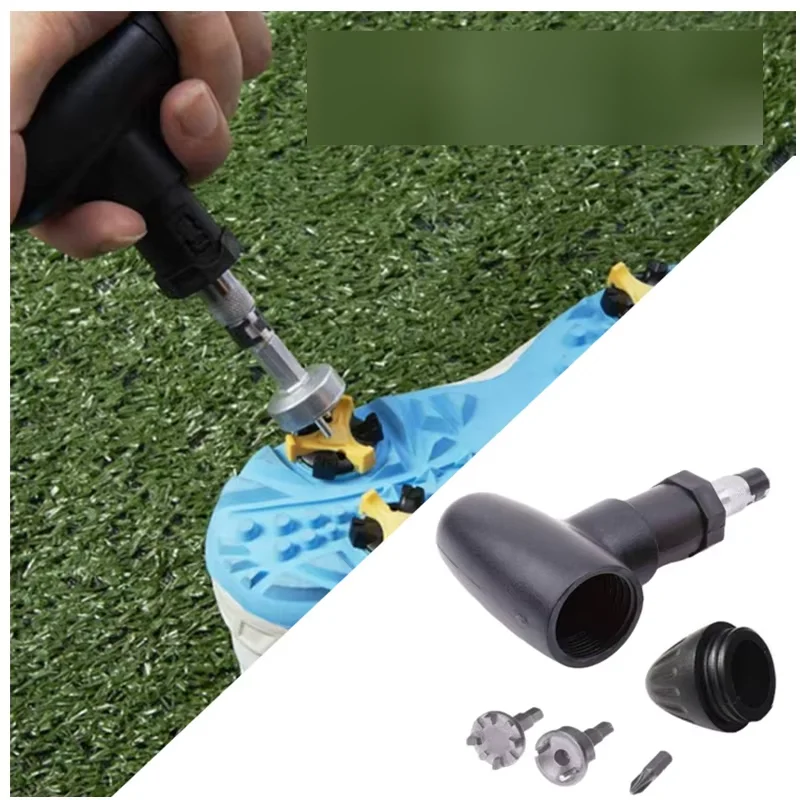 1 Golf Ratchet Wrench, black wrench tool, firm and durable fit, tool for golf shoes, golf accessory supplies
