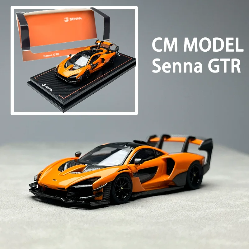 cm-modelo-1-64-escala-senna-gtr-naranja-aleacion-coche-modelo-coleccion-exhibicion-ornamento-juguete-para-regalo