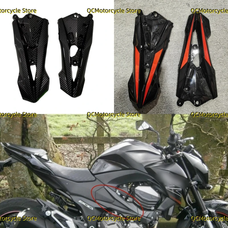 

Motorcycle Accessories Parts Middle Side Panel Plastic Frame Cover Fairing Fit For Kawasaki Z800 Z 800 2013 2014 2015 2016 2017