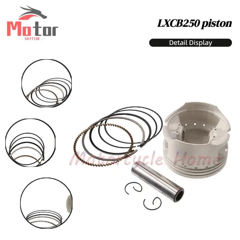 

Motorcycle piston suitable for CB250F 250 cylinder diameter 70mm plug