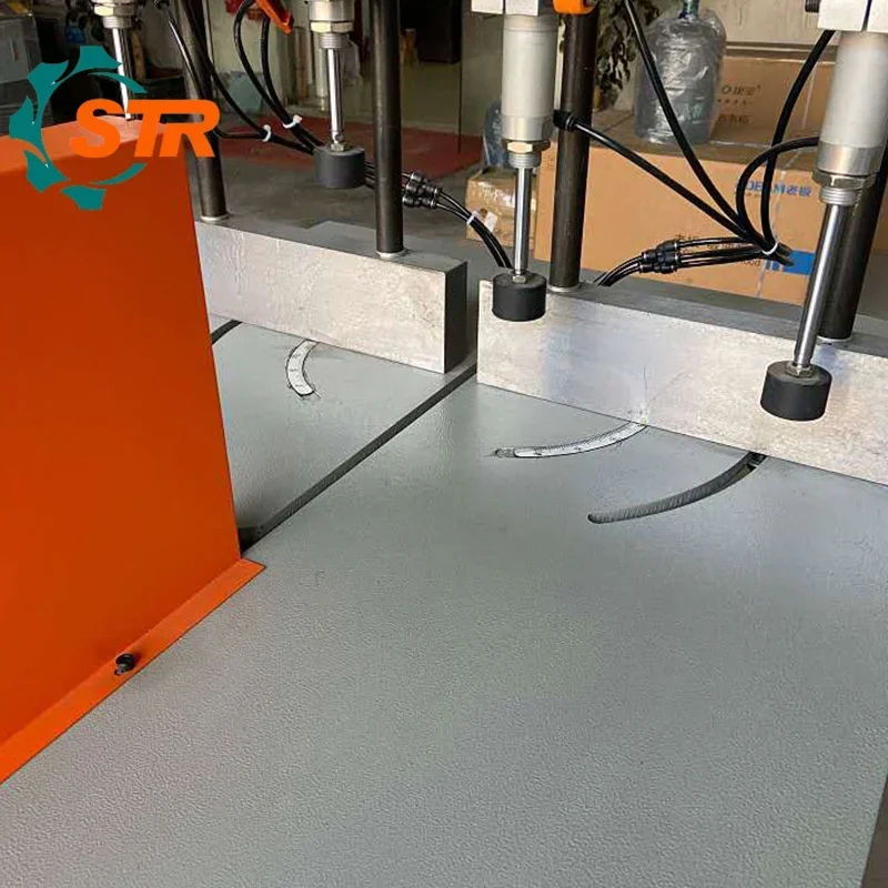 STR Multi Angle Aluminum Profile V Circular Saw Corner Brackets Tube  Cutting Machine
