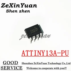 10 PZ/LOTTO ATTINY13A-PU MCU AVR 1K FLASH 20MHZ 8PDIP ATTINY13A 13 ATTINY13 13A ATTINY 13A Migliore qualità