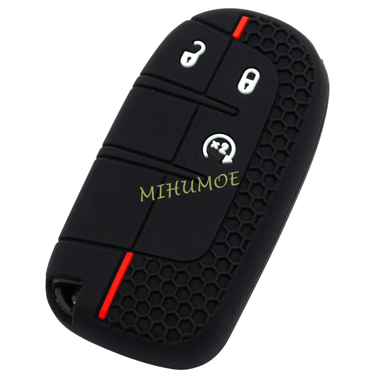 

Силиконовый брелок для ключей, чехол-держатель для Dodge Durango Journey Jeep Grand Cherokee/Cherokee Renegade Compass MP, дистанционный брелок