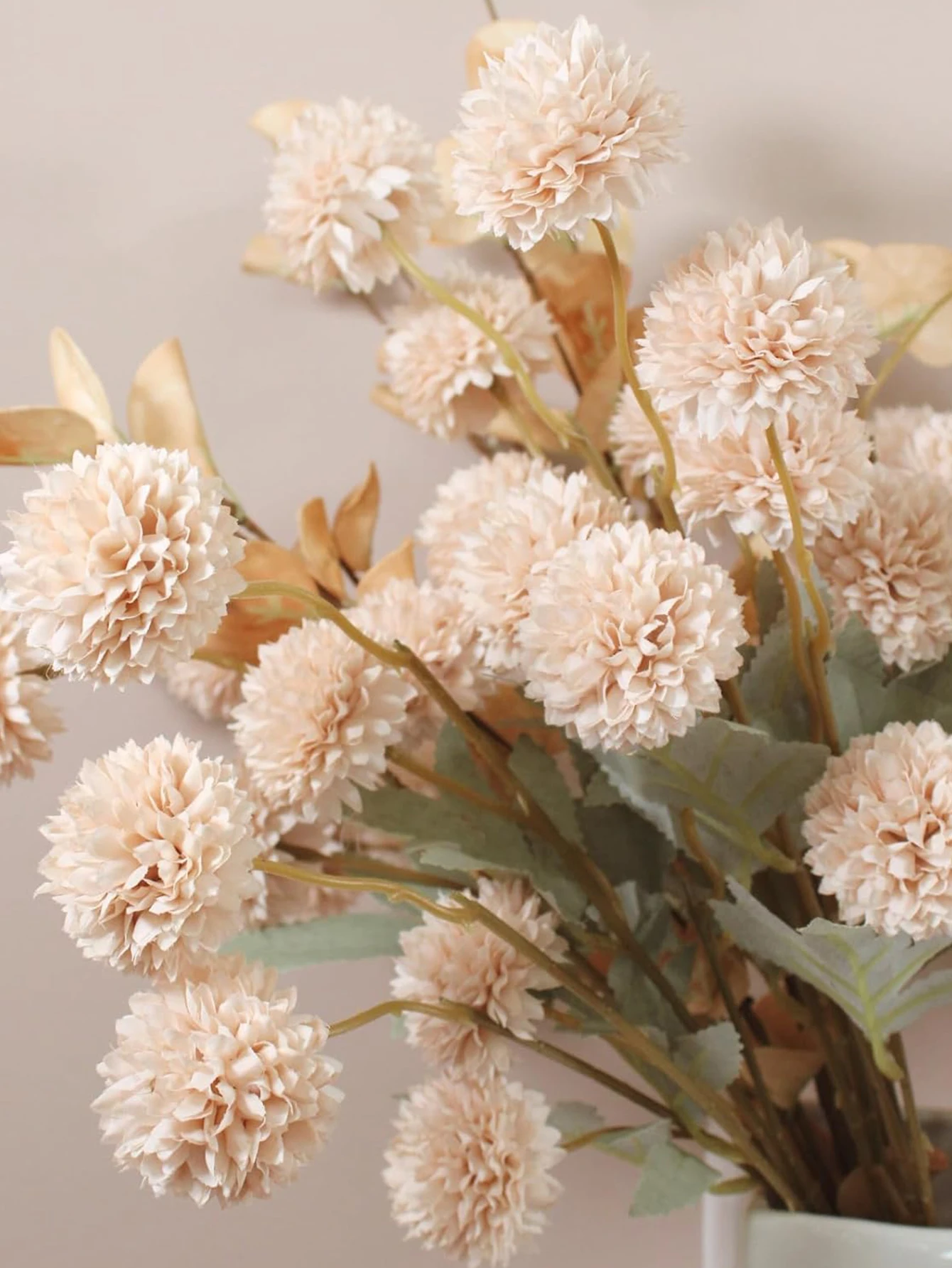 Künstliche Blumen Bestseller Seiden-Chrysanthemen Heimdekoration Hochzeit Brautstrauß Vase Valentinstag Deko Garten DIY Geschenkbox Scrapbook – Detail 6