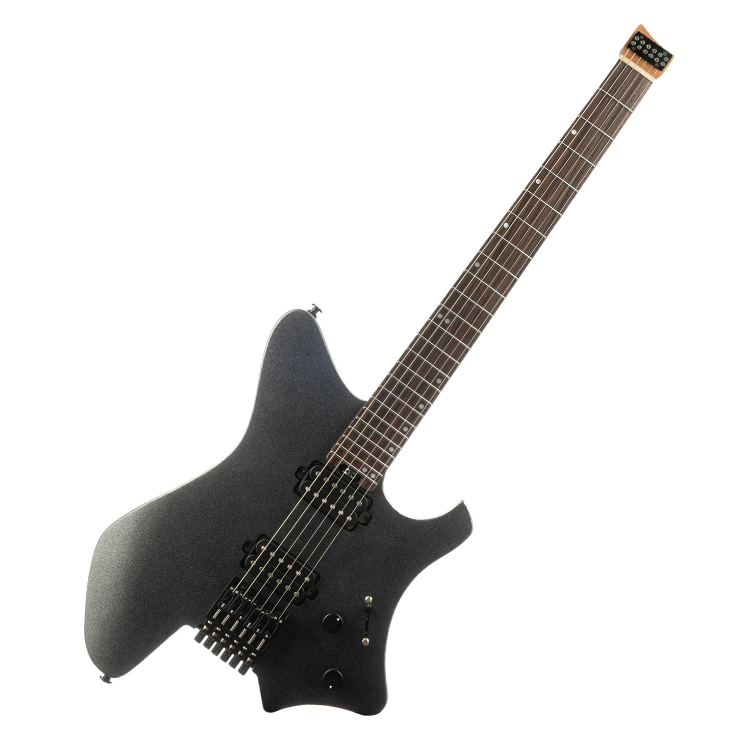 Eart Guitars GW2-SE Sistema de puente de guitarra sin cabeza fijo totalmente ajustable moderno Guitarra