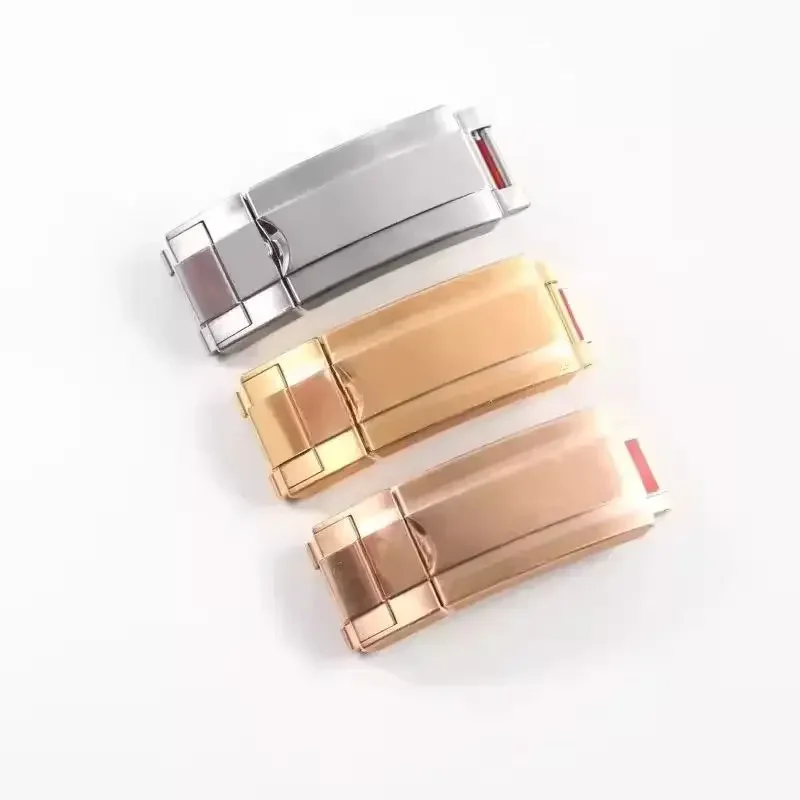 AAA Quality NEW 904L Stainless Steel Fine-tuning Pull Button Buckle For 1265 Dtona Wristband