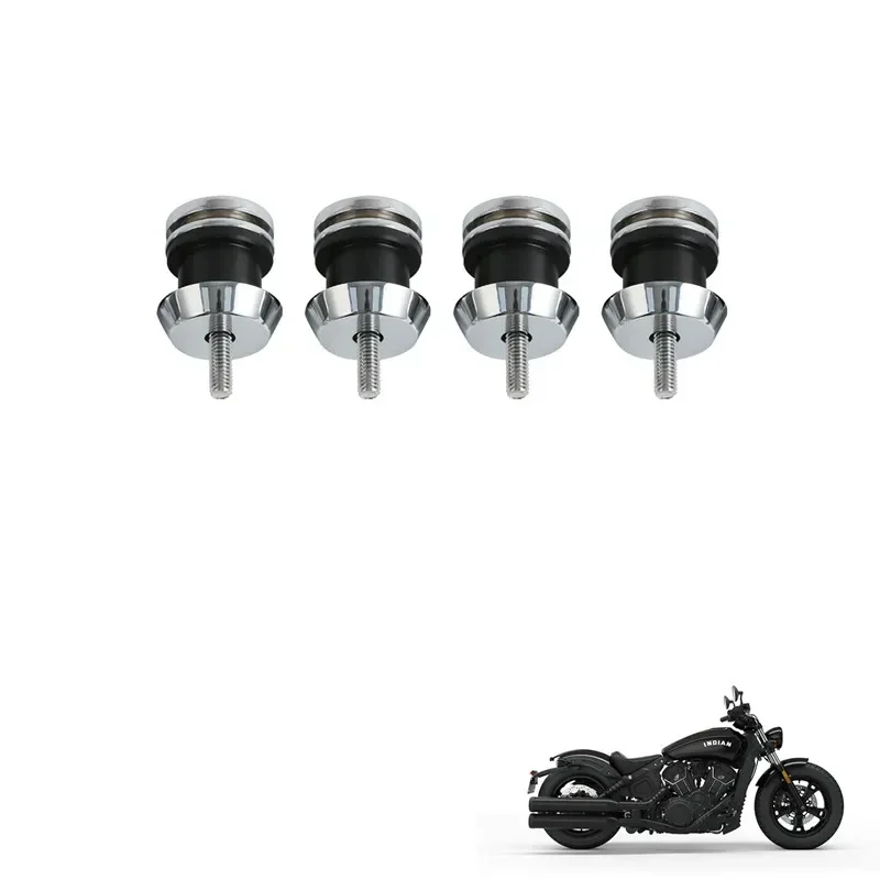 

Moto Acsessories Quick Release Sissy Bar Saddlebag Mounting Spools Kit For Indian Scout 2015-2020 Sixty 2016-2020 2019