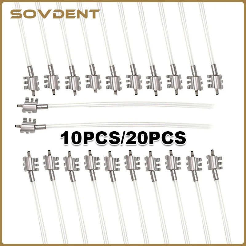 Dental Low Speed Handpiece Air Motor Tubes Pipes Hoses Clip Pipe External Spay Nozzle Dental Phone Water Pipe Accessories