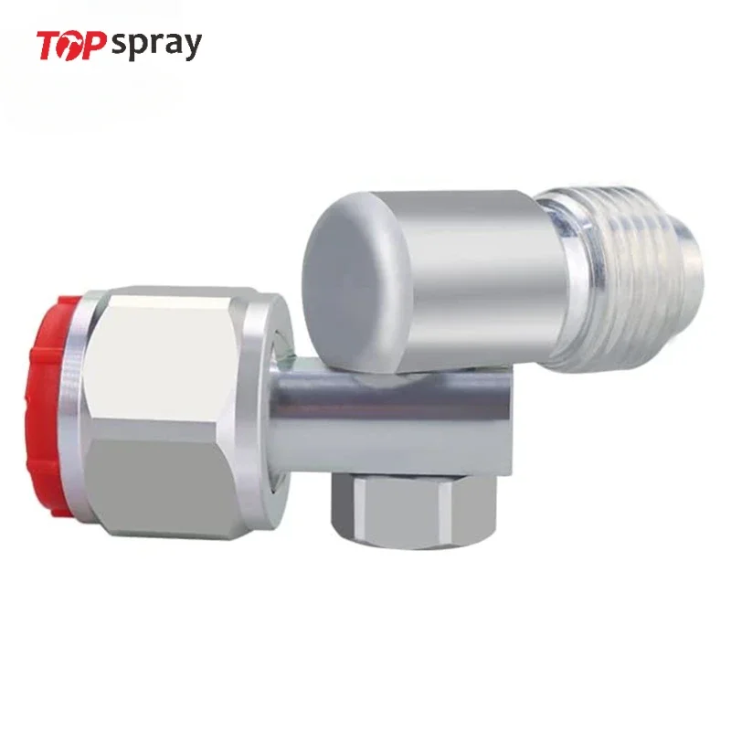 Topspray Airless Paint Spray Gun Swivel Joint 235486 7/8 Inch Thread 180 Degree Rotation Swivel Joint