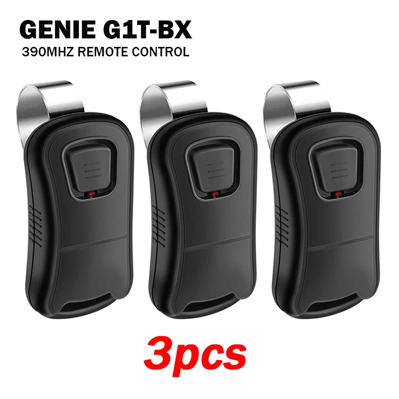 

3 шт. Новый GENIE Intellicode G1T-BX 390 МГц пульт дистанционного управления для гаражных ворот / электрических ворот, совместимый с ASONPAO G1T-BX G3T-BX G1T