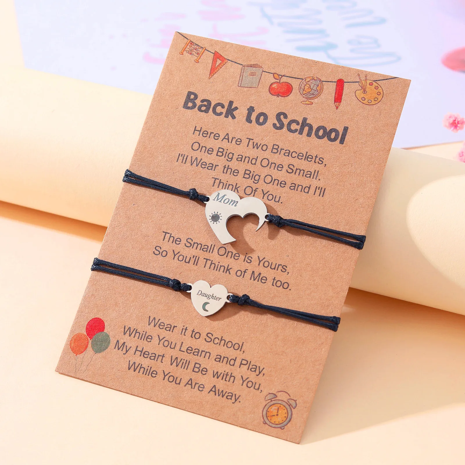 Новинка 2023, солнцезащитное искусство в форме сердца, сезон любви из нержавеющей стали, родительское искусство для матери и дочери, оптовая продажа подарков