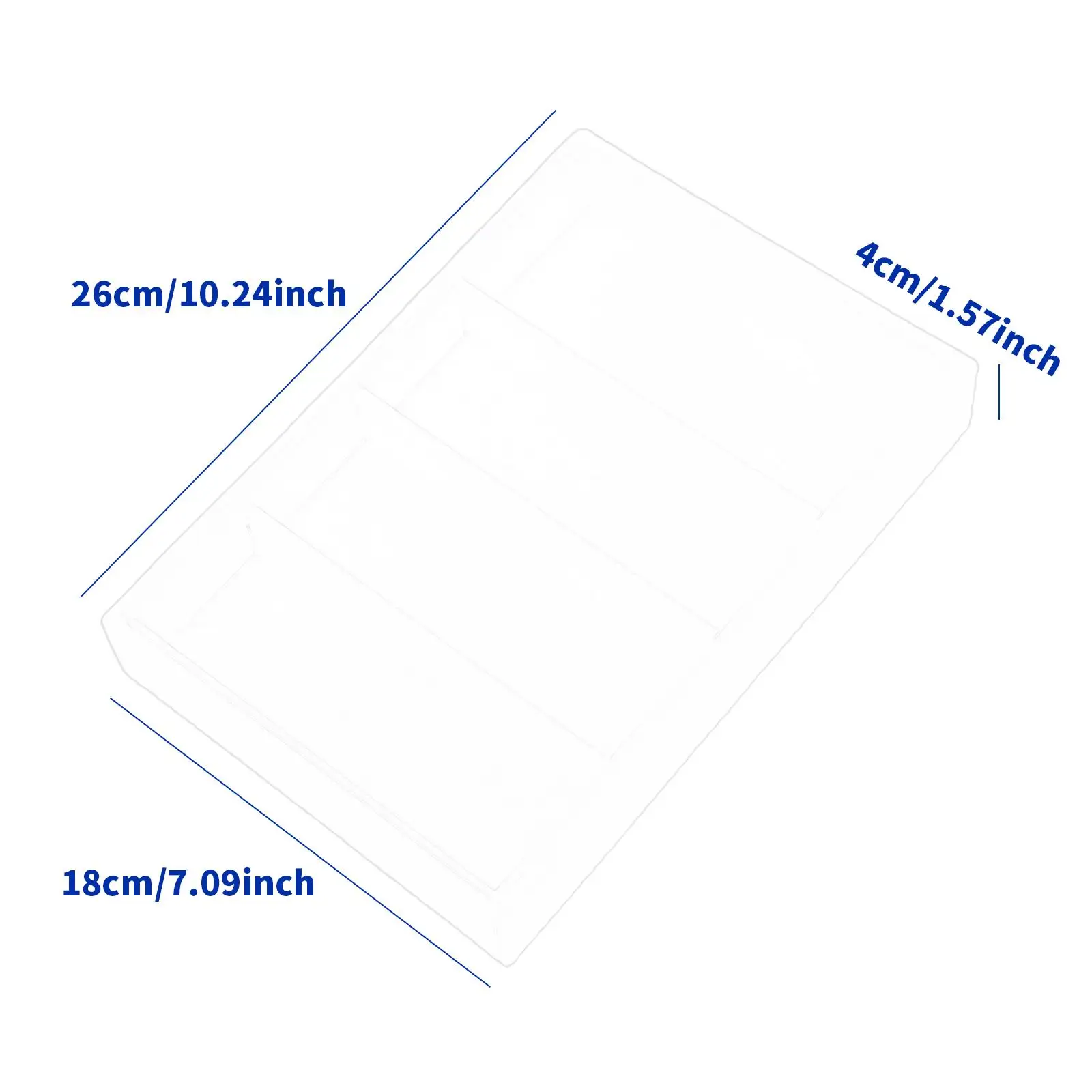 صينية تنظيم النظارات الشمسية، علبة عرض النظارات، حامل نظارات للرجال والنساء، 4 شبكات صندوق تخزين النظارات لخزانة الملابس المنزلية #6