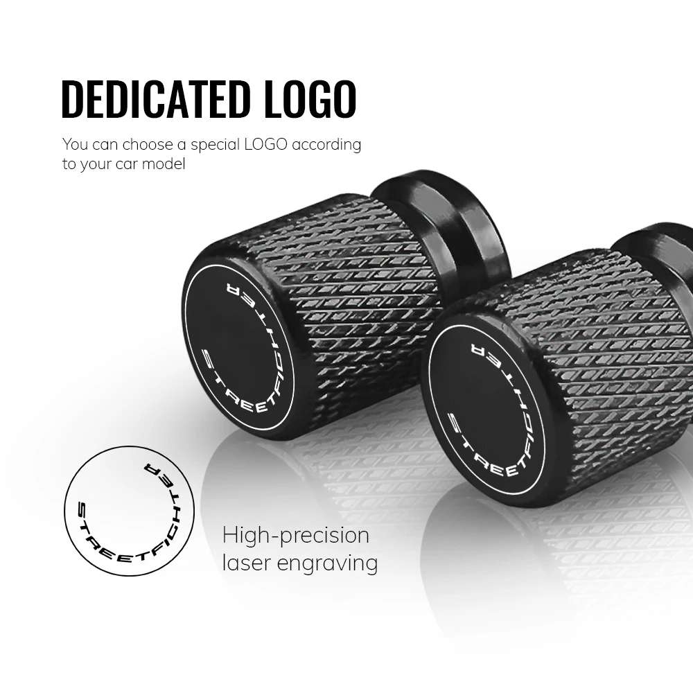 Motorcycle Accessories CNC Aluminum Standard Valve Cap Set For Ducati Streetfighter V2 V4 V4S V4SP2 Tire Caps Set
