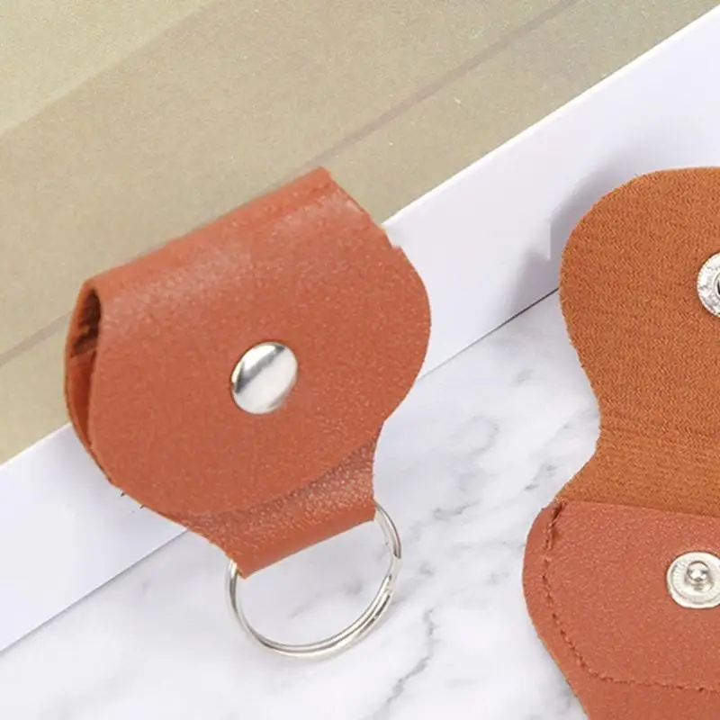 Leder -Gitarren -Pick -Aufbewahrungsbox wasserdichte Gitarren -Pick -Tasche geeignet für die Auswahl – Detail 9