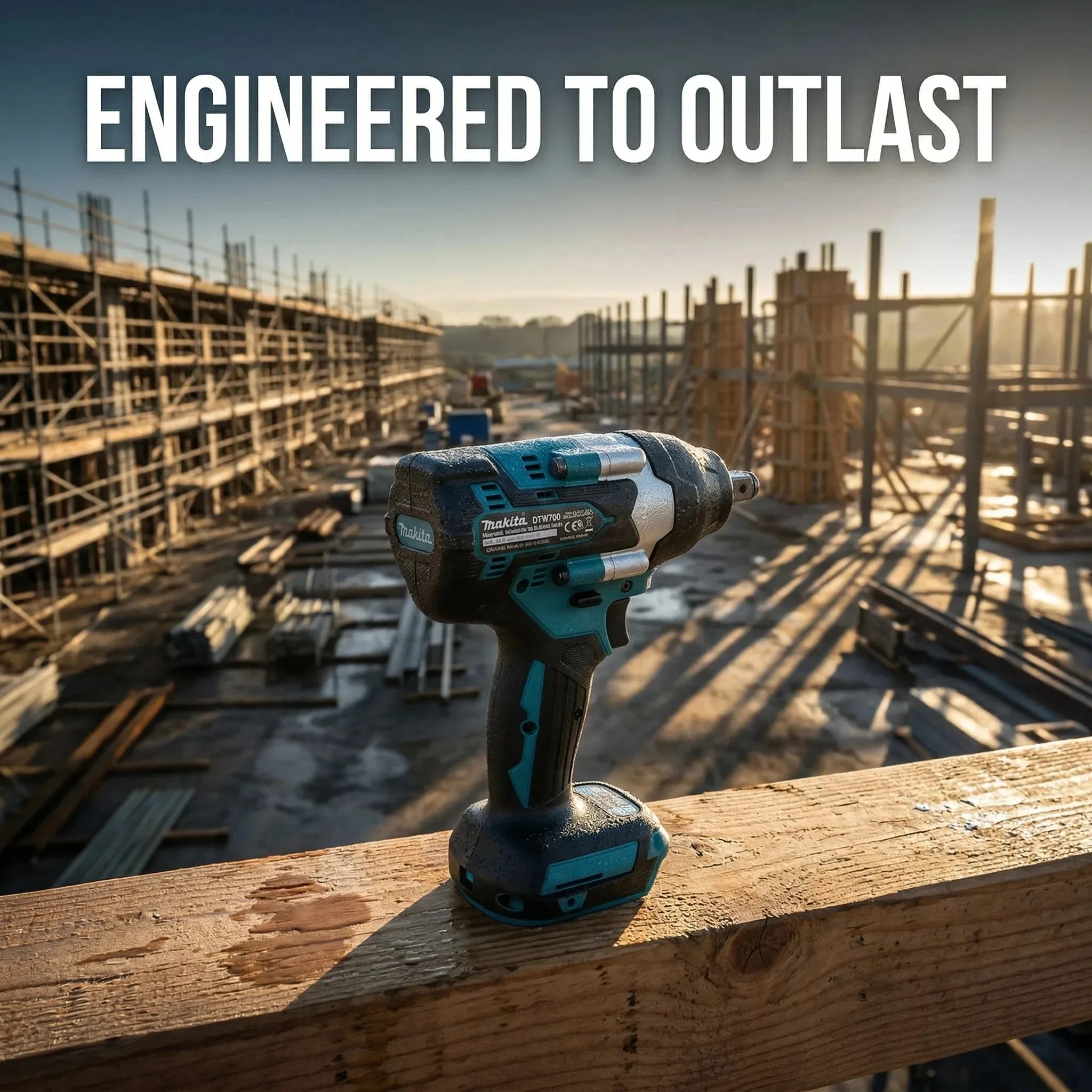 Makita Brushless DTW700 Cordless Electric Impact Wrench 1/2 Inch 18V Battery Compatible Power Tool for Automotive Repair - view 3