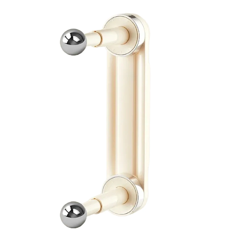 Space Saving Suction Cup Clothes Hanger Rack Adjustable Telescopic No Drill Installation Suitable for Small Spaces
