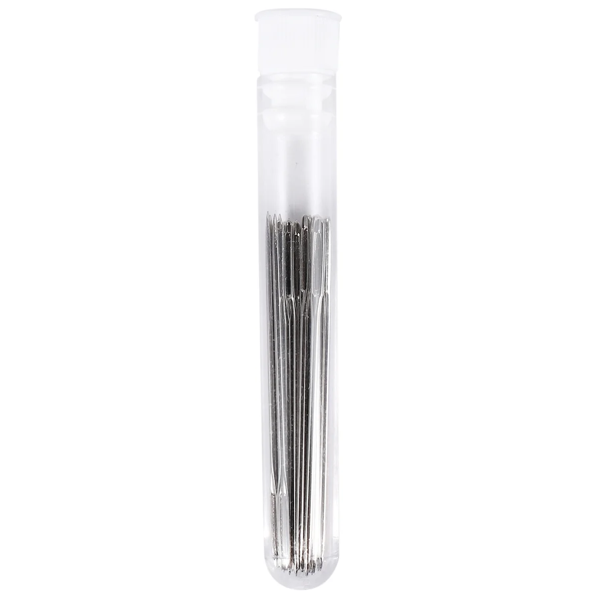 

AOA-30pcs 5.2 cm Large-Eye Stitching Needles Hand Sewing Needles for Leather Projects with Clear Bottle