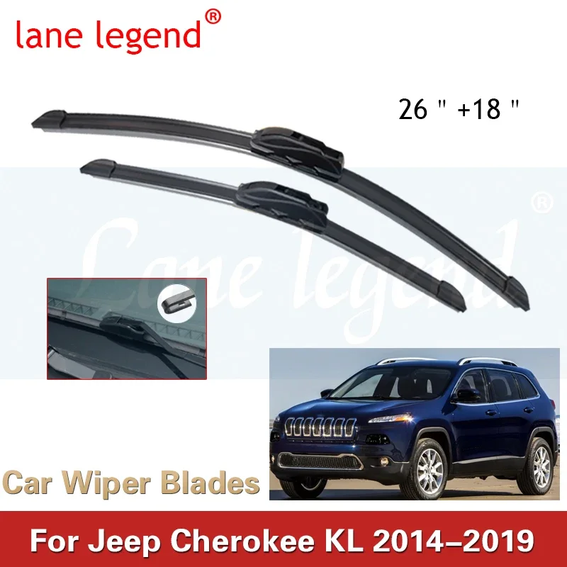 

Щетки стеклоочистителя передние для Jeep Cherokee KL 2014 2015 2016 2017 2018 2019