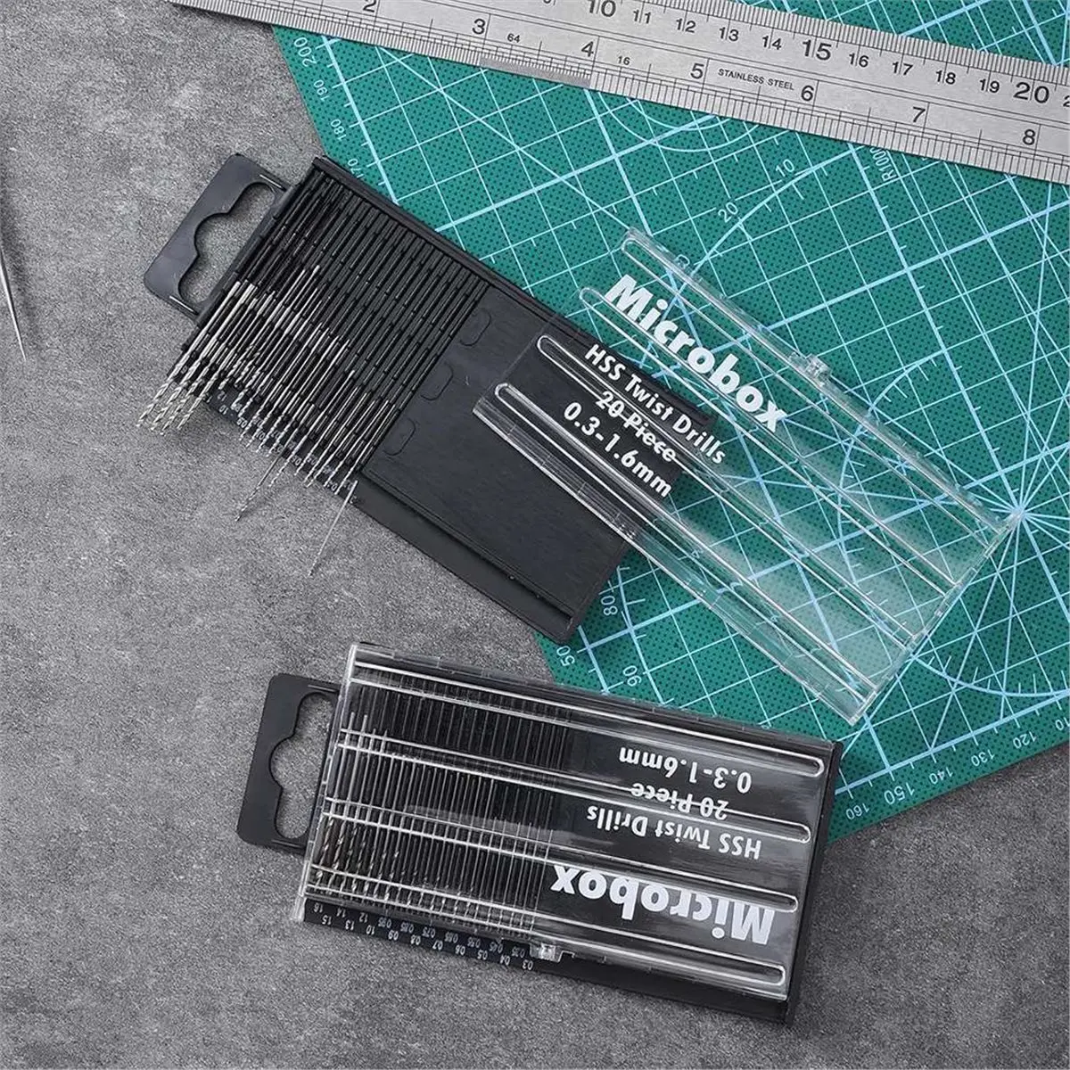 

Набор из 40 мини-сверл 0.3-1.6 мм для точных работ и DIY-проектов