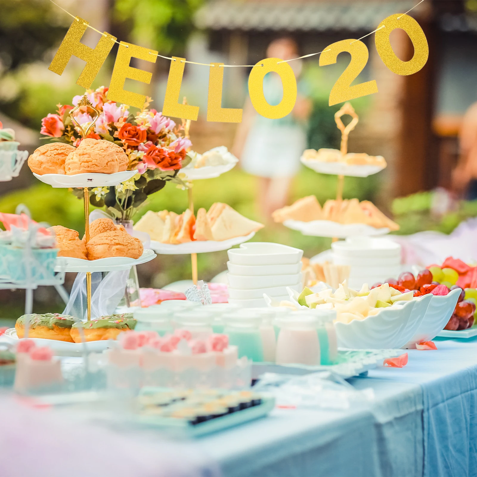 

1 set Birthday Banner Decorations Hanging Party Garland Festival Wall Window Bunting Supplies Backdrop Photo Prop Easy Hang