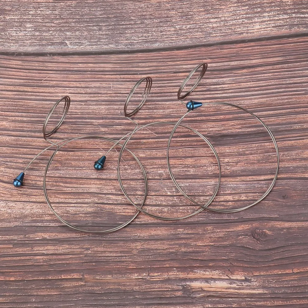 3 قطعة حلقة الصلب رئيس شنت عدسة مكبرة قابل للتعديل عقال أسلاك الفولاذ المقاوم للصدأ المكبر العدسة حامل