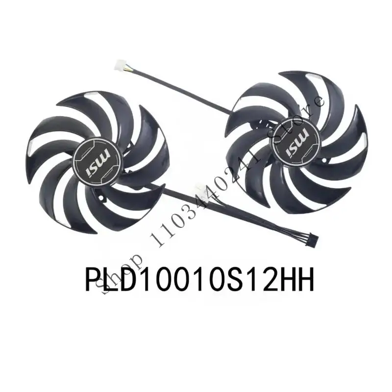 

* 95MM PLD10010S12HH GPU Fan For MSI Gaming GeForce RTX 4060 Ti 4070 Ventus 2X ;/