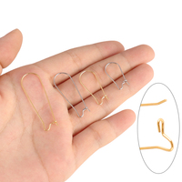 20Pcs Stainless Steel French Earring Hooks Hoop Earring Findings Ear Wires For Jewelry Making Earrings Settings Base Accessories