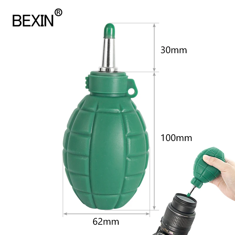 Lens Duster Cleaner Camera Air Blowing Ball Dust Cleaning Hand Pump for Camera Microscope Binoculars & Filters