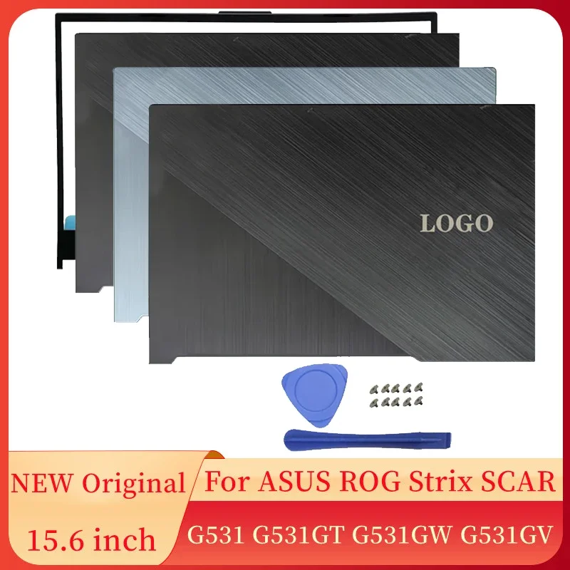 capa para laptops asus rog strix cicatriz g531 g531gt gw gv g512l g532l t531gv tela de notebook lcd capa traseira acessorios de moldura frontal 01