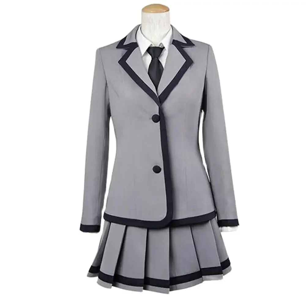 

Unisex Anime Cos Kayano Kaede Cosplay Costumes School Uniform Suits Sets Custom Size