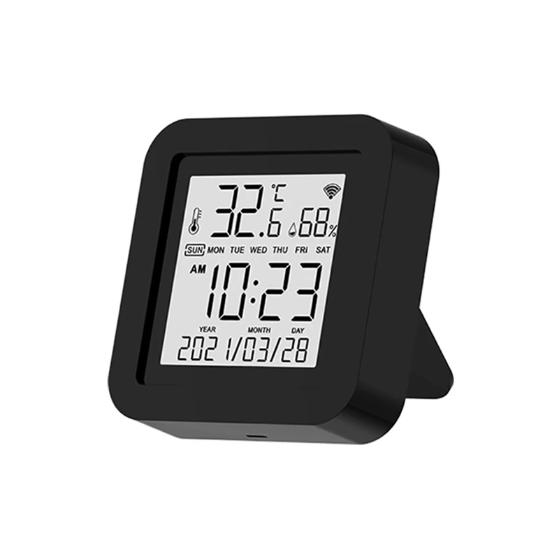 Interior Universal IR Controlador USB Com Fio com Sensor de Temperatura e Umidade Tela LCD Inteligente Sensor Digital Sem Fio