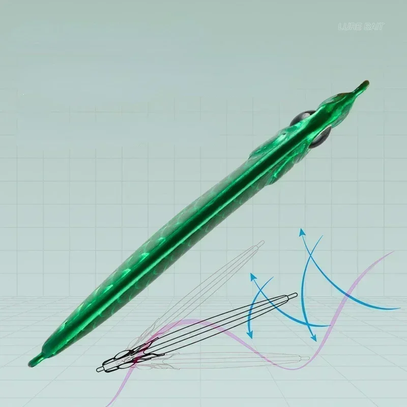 일본 금속 캐스트 지그 후크, 해안 캐스팅 지깅 물고기 농어 낚시 루어, 인공 미끼 태클, 7G, 10G, 15G, 20G, 25G, 1 개