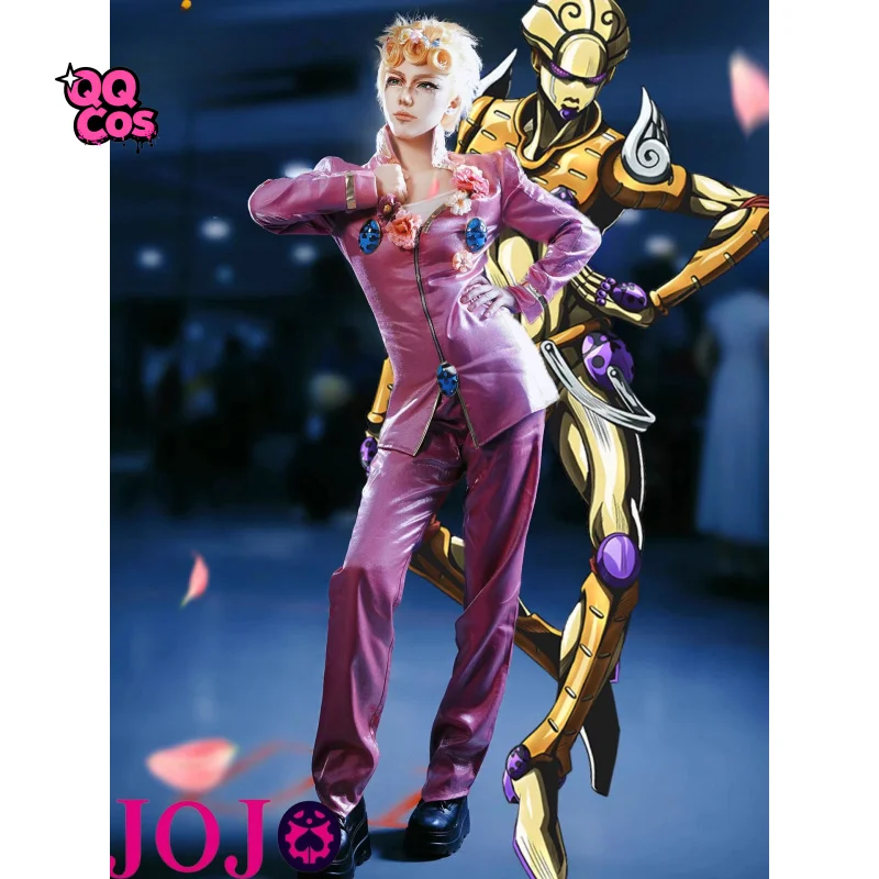 

Невероятные приключения ДжоДжо Giorno Giovanna, карнавальный костюм на Хэллоуин, карнавал, вечеринку, Рождество, ролевая одежда, одежда QQcos