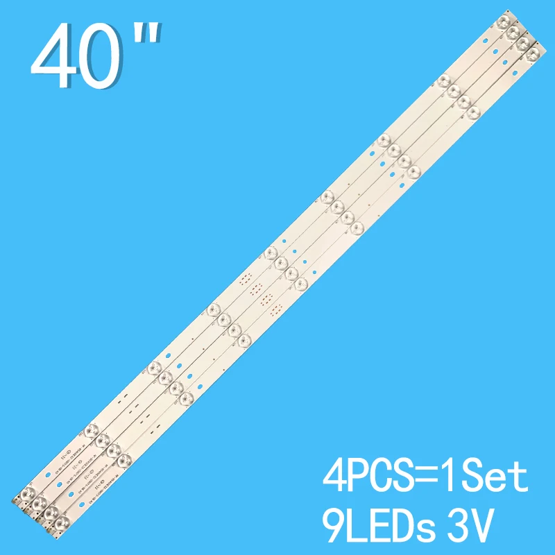 

For Toshiba 40-inch 9-lamp 796mm RF-BS400E32-0901S-06 T40D17SF-01B 02 LVF400SSDE E2 V2LED backlight