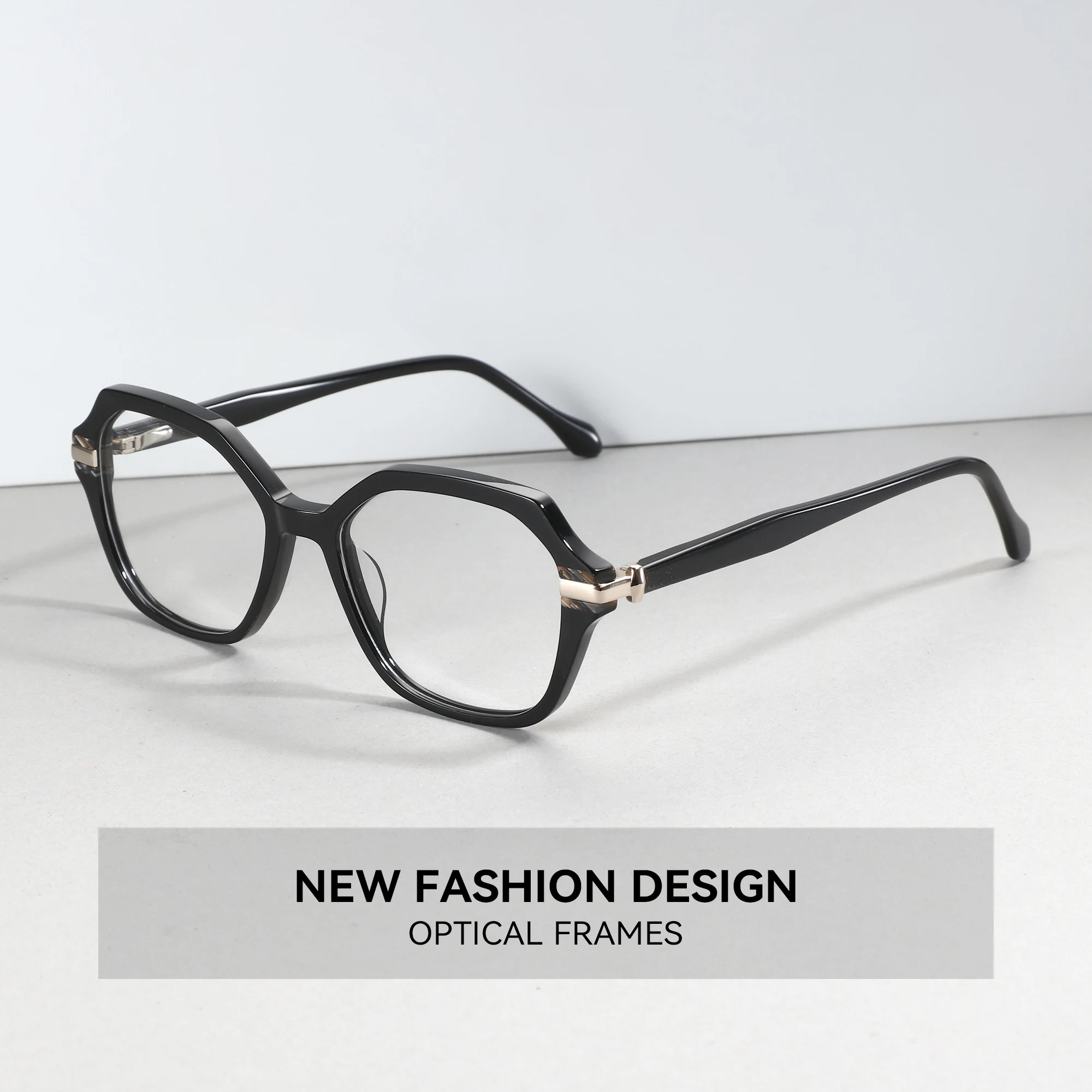 ZENOTTIC Women S Size Polygon Butterfly Acetate Prescription Glasses Blue Light Blocking Office Simple Casual Eyewear