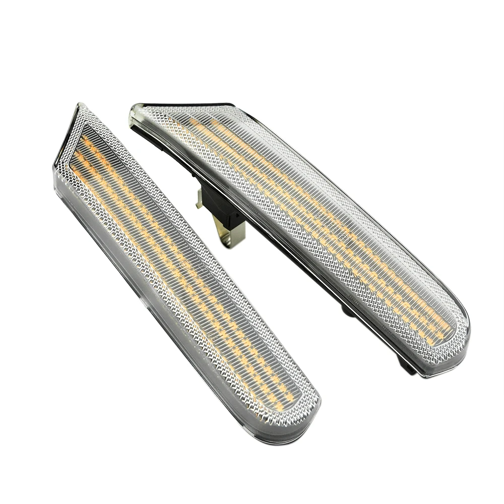 

Dynamic Amber LED Car Side Marker Sequential Turn Signal Blinker Light 1996-2004 For Porsche 996（911） Turbo 4/4S