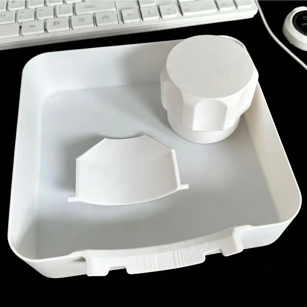 Anti-Spill Washing Machine Drainage Tray Universal 3D Printing Drain Water Catch Bucket Lid opener Spill Collection