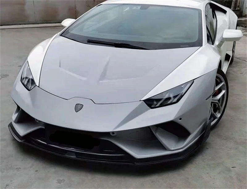 Upgraded P-Style Body Kit for Lamborghini Huracan LP580 LP610 Semi Carbon Fiber Auto Bumper System Fender Position