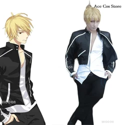 Anime Game Fate/stay Night Fate/Grand Order Gilgamesh Cosplay Costume Wig King Girugamesshu Casual Uniform Mens Carnival Suit