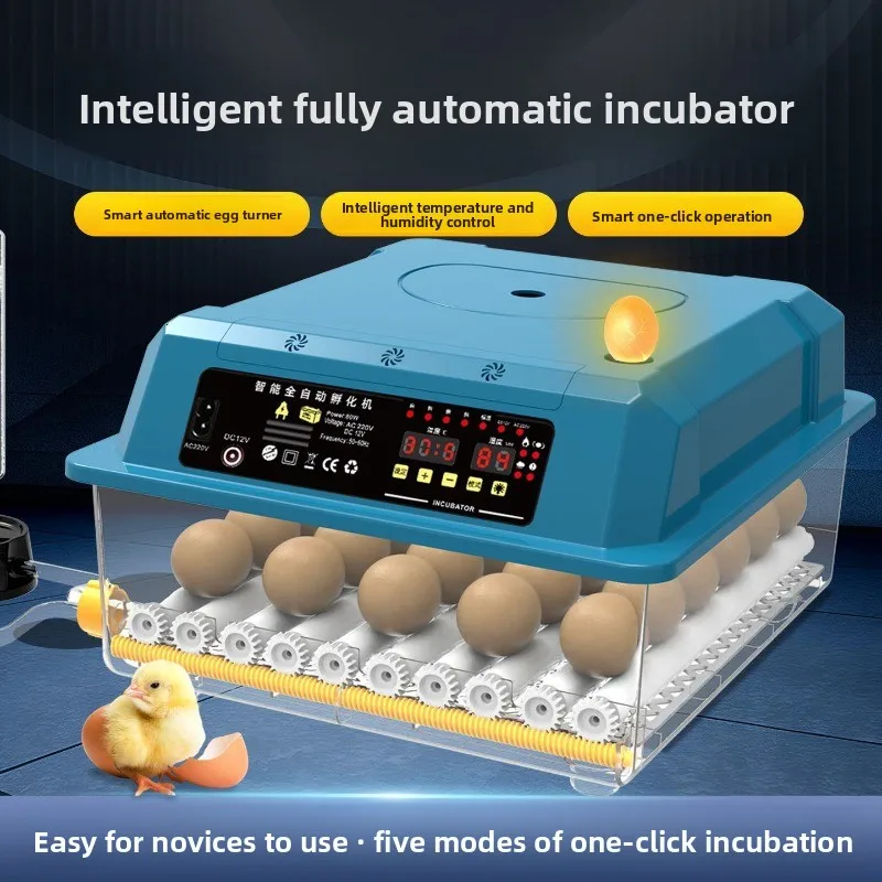 Incubator: Small household egg incubator box fully automatic