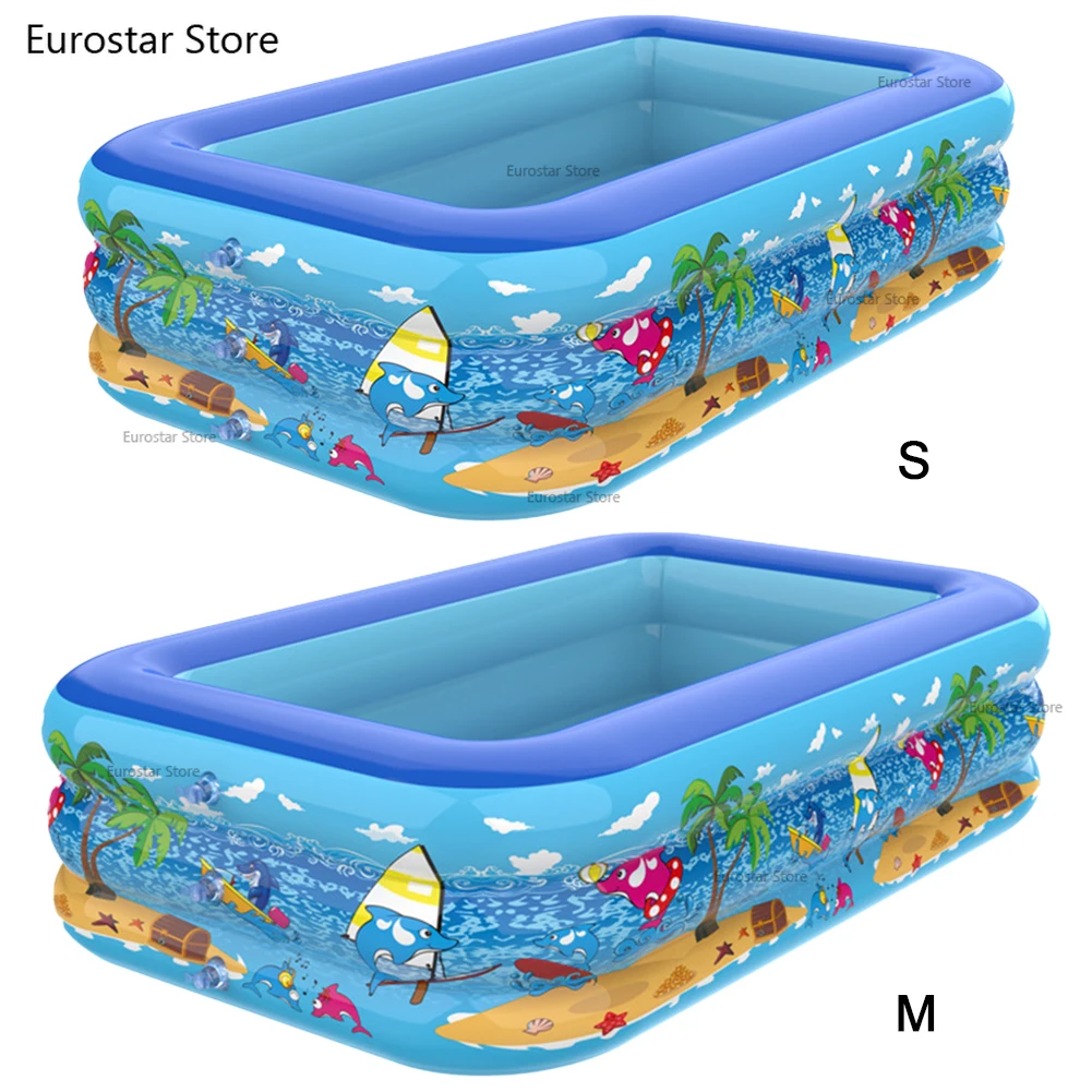 풍선 수영장 실내 옥외 PVC 수영장 유아 어린이 수영장을 위한 만화 두꺼운 수영장