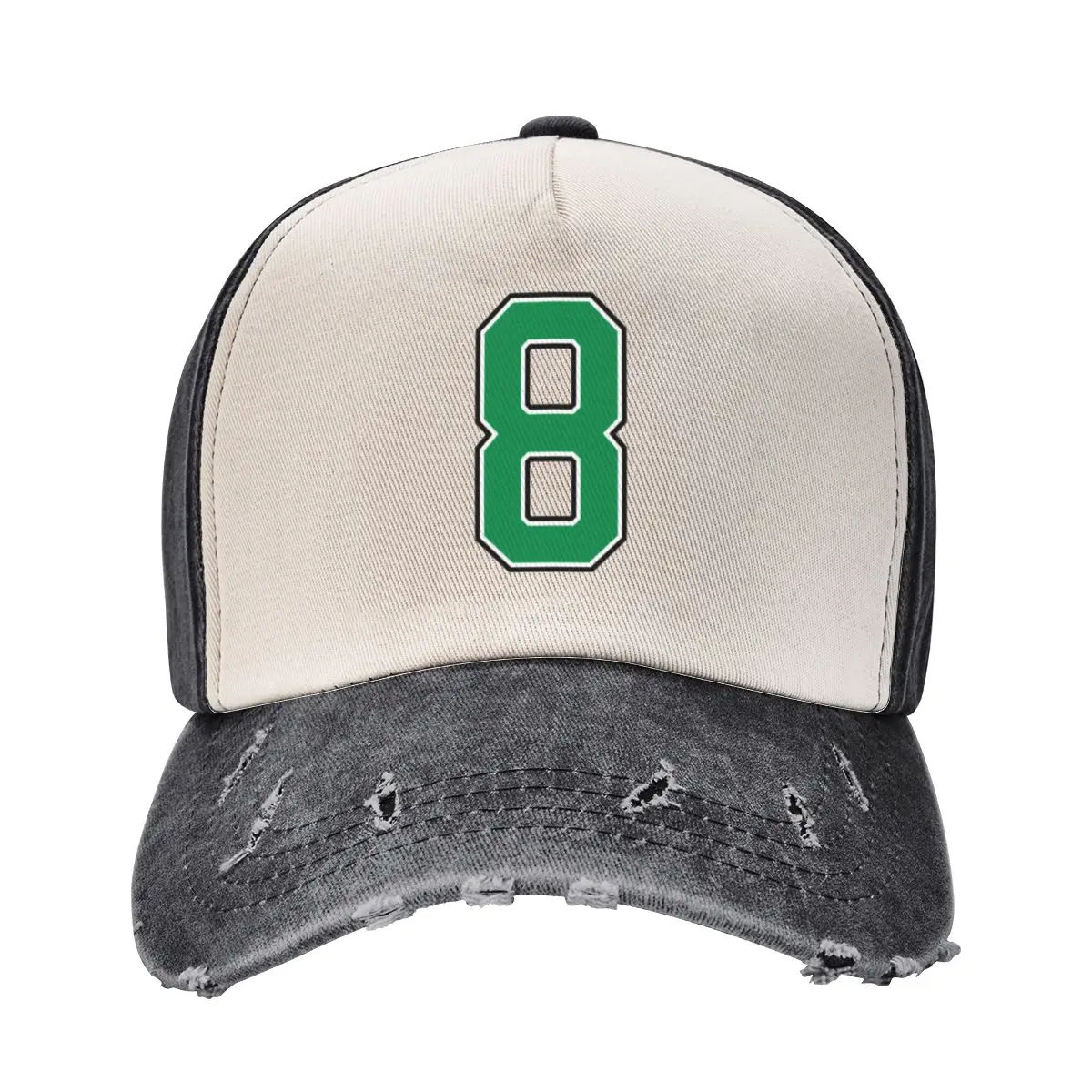 8 number, green lucky sports eight Baseball Cap Streetwear Sports Cap Designer Hat Hat Baseball Cap For Girls Men's