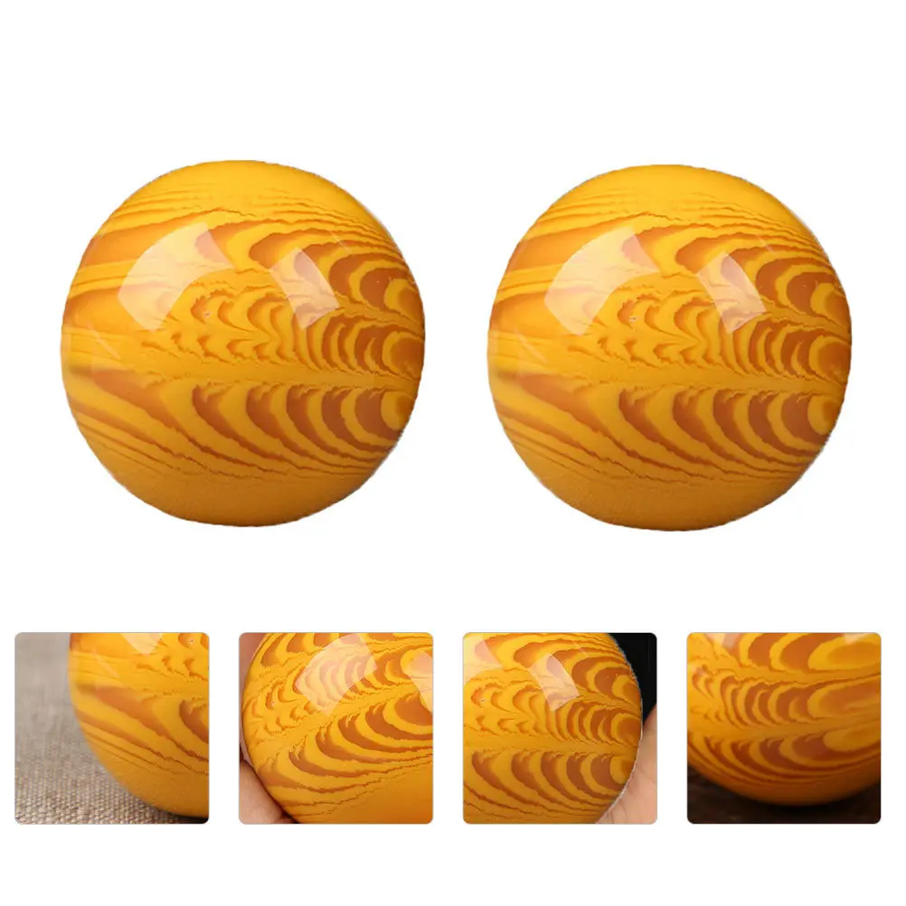 

2Pcs Hand Massage Balls Portable Acupoint Massage Rollers for Blood Circulation Joint Improvement Hand Exercise Training