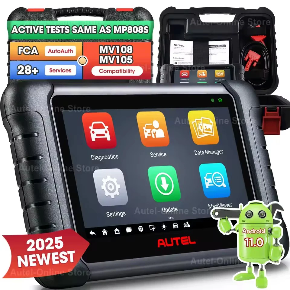 Autel MX808S Car Diagnostic Tool Automotive Code Reader All Systems Diagnosis Active Test Function, PK MK808S, Upgrade of MX808