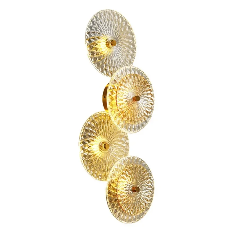 KERWIN Postmodern Sconces Lamp Luxury Creative Round Design LED Indoor Light Fixtures Wall Mount