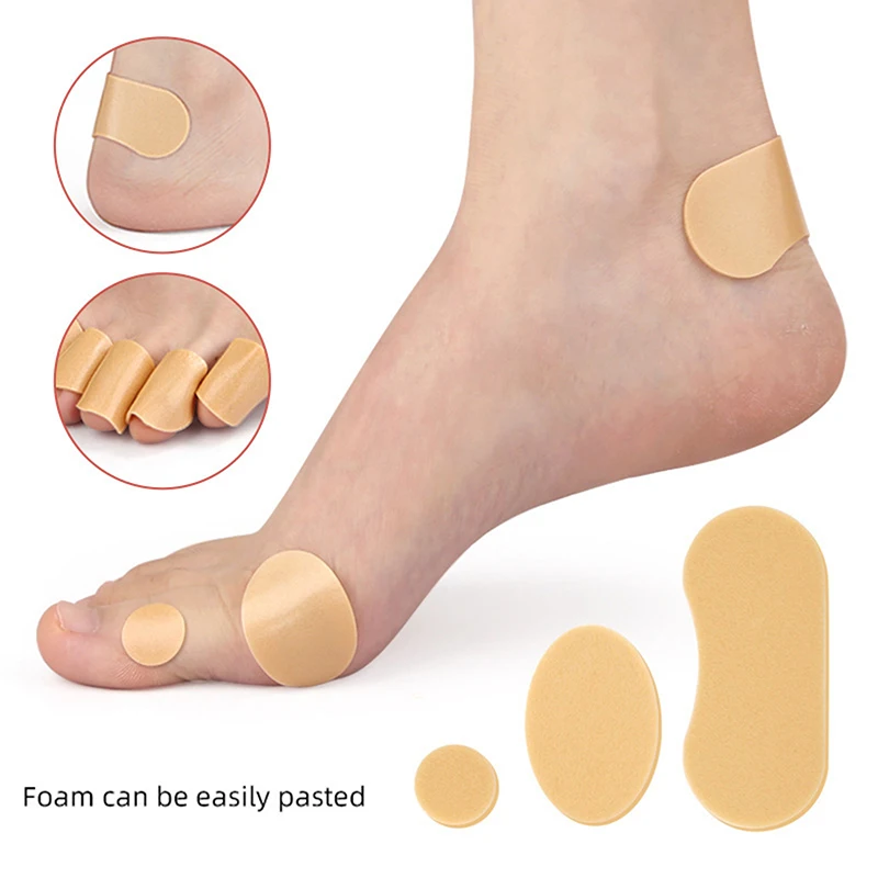 1Sheet Foam Anti Wear Stickers Heel Anti Friction Sticker Tape High Heels Foot Protection Sticker Shoe Accessories