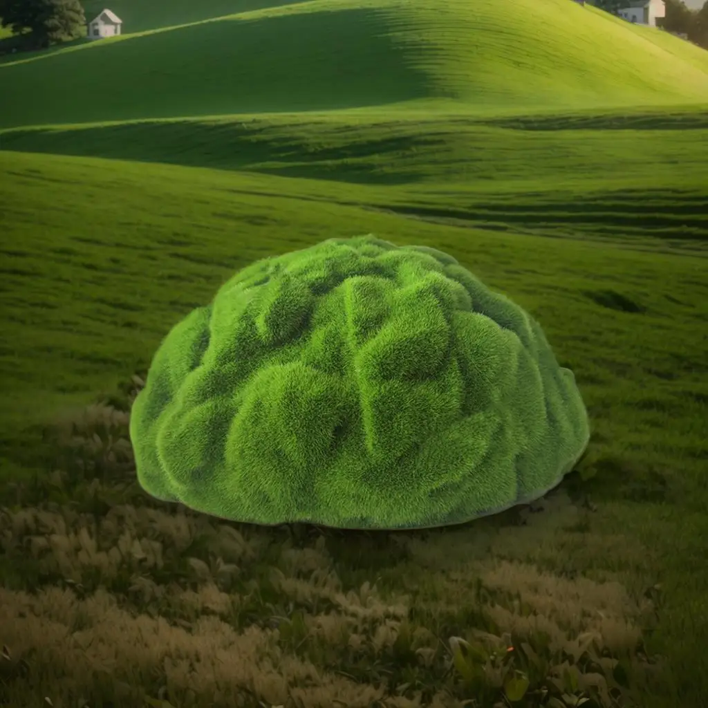 

Искусственный мох, шар, зеленые вечные растения, травяной пейзаж, мини-поделки, фотосессия для дома