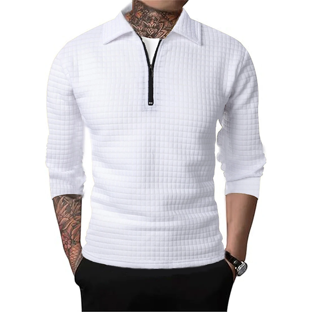 Business Casual Top For Men Hoody Comfortable Vest Black Crew Neck Top Classic Theme Multi-color Options Daily Life