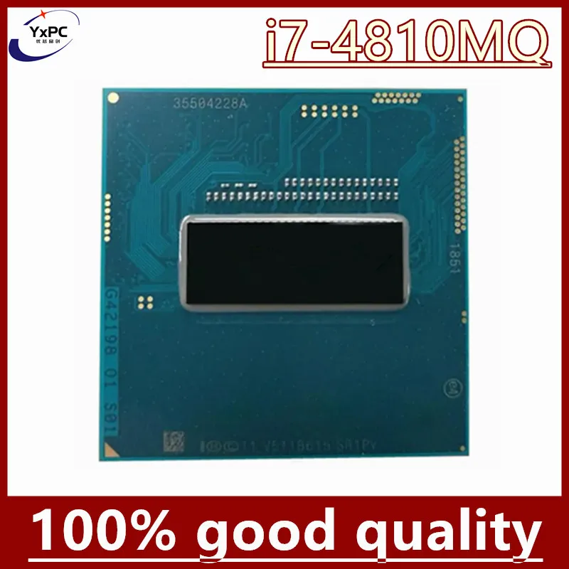 

Core i7-4810MQ i7 4810MQ SR1PV 2.8 GHz Used Quad-Core Eight-Thread CPU Processor 6M 47W Socket G3 / rPGA946B