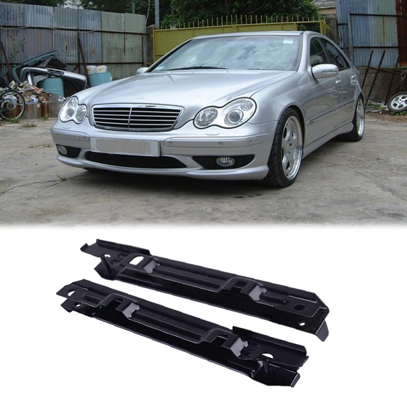 ตัวยึดกันชนหน้า2ชิ้นสำหรับ Mercedes W203 C-Class 2038801114 2038801214